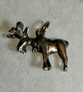 Sterling Silver Moose Pendant